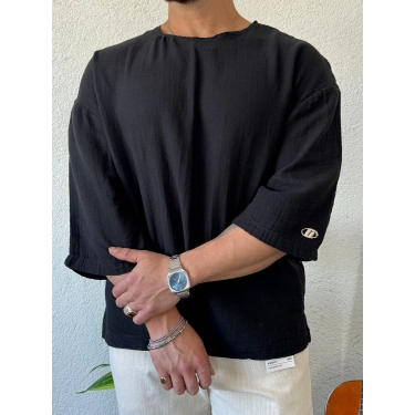 Giesto Gg Fakir Kol Gömlek Siyah