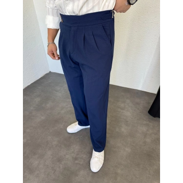 Tokalı Harvest Baggy Kumaş Pantolon Lacivert