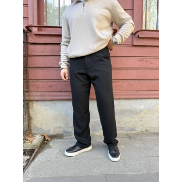 Yün Pantolon Siyah