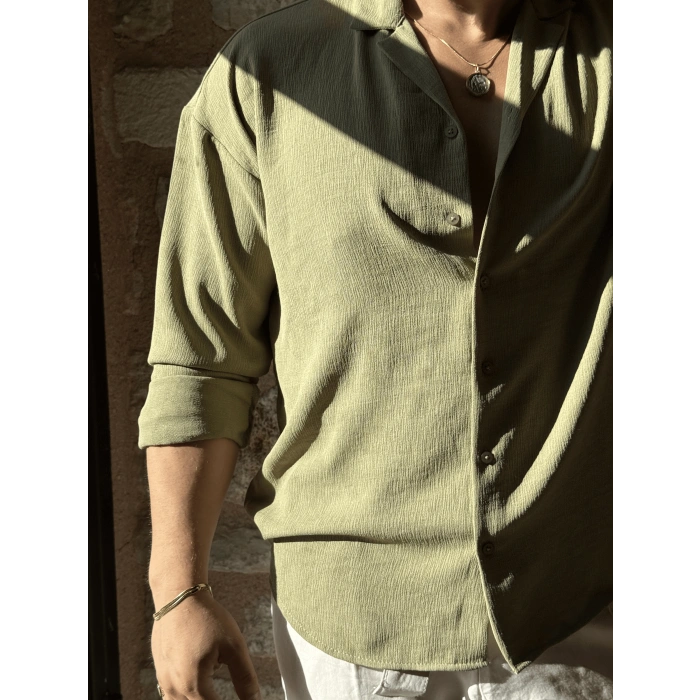 Gömlek Çağla Yeşili