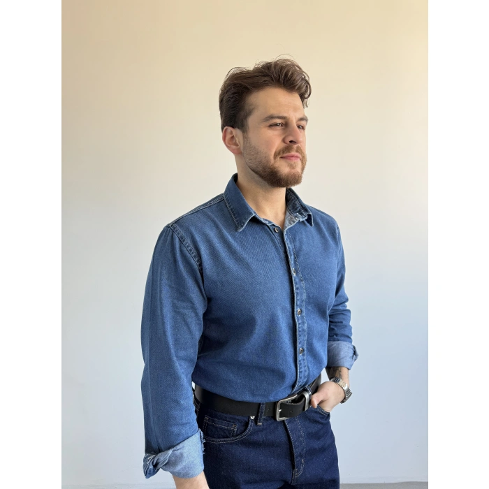 Kot Gömlek Lacivert