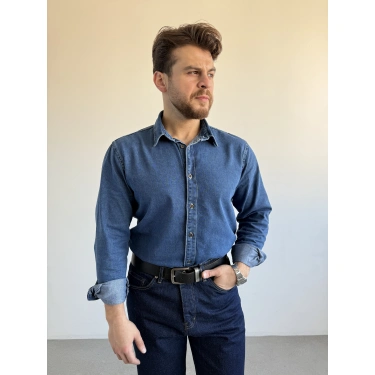 Kot Gömlek Lacivert