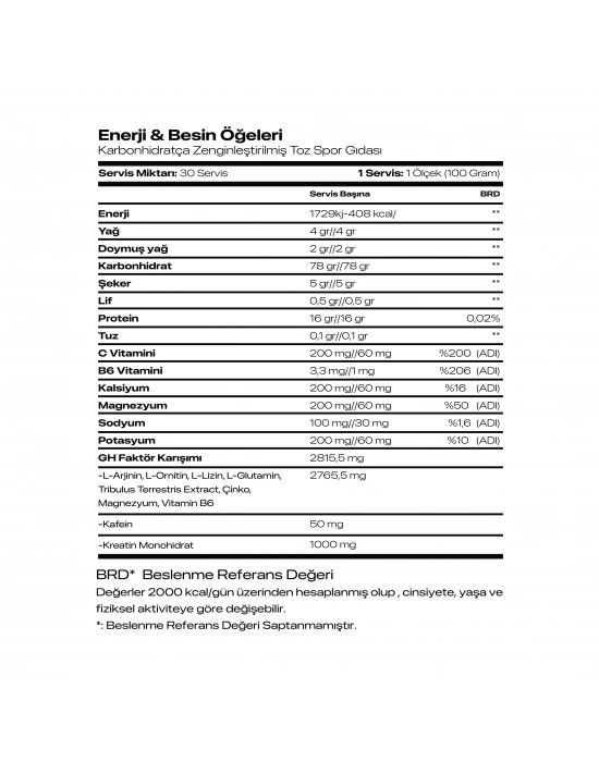 GAIN-X STRAWBERRY MILKSHAKE| 3000 GR | 70 SERVİS