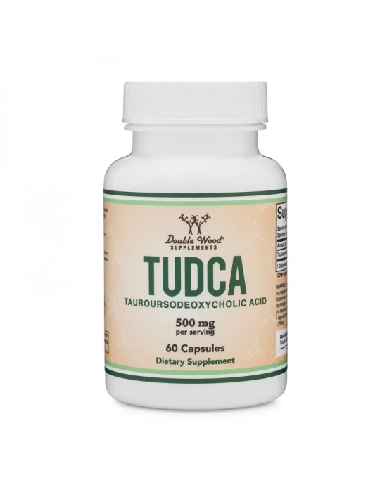Double Wood TUDCA 500 mg 60 Kapsül – Tauroursodeoxycholic Acid