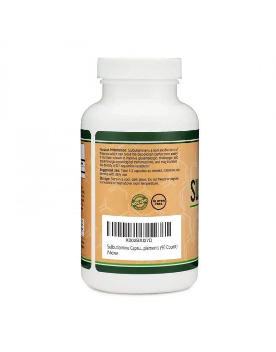Double Wood Sulbutiamine 200 mg 90 Kapsül