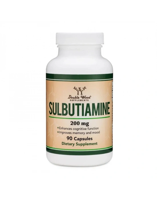 Double Wood Sulbutiamine 200 mg 90 Kapsül