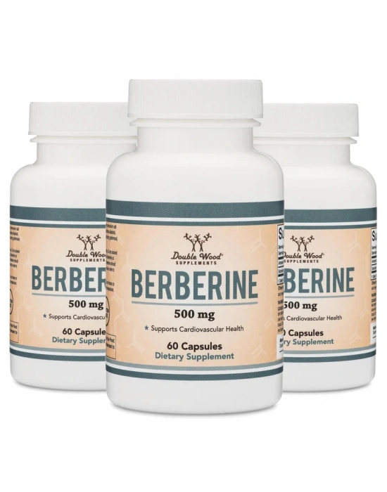 Double Wood Berberine 500 mg 60 Kapsül