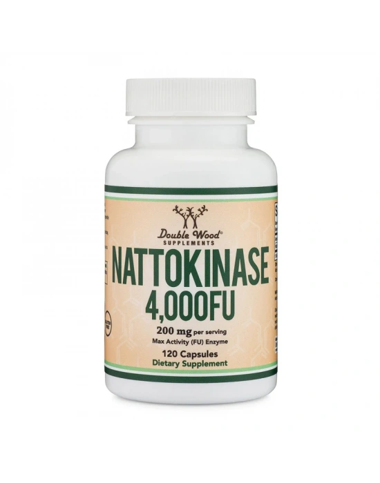 Double Wood Nattokinase 4000 FU 120 Kapsül