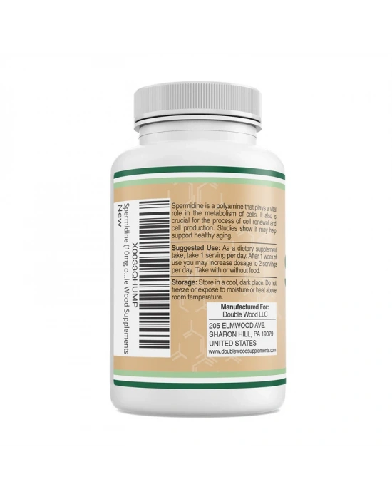 Double Wood Spermidine 10 mg 120 Kapsül