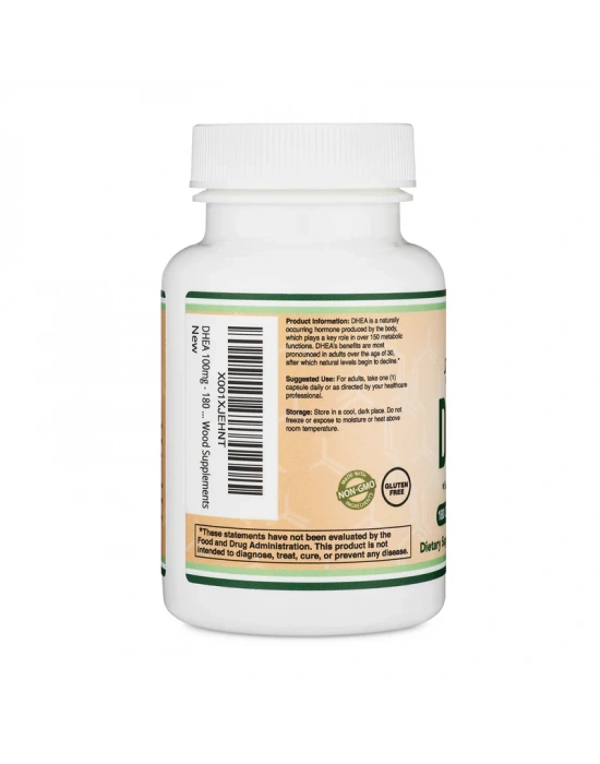 Double Wood DHEA 100 mg 180 Kapsül
