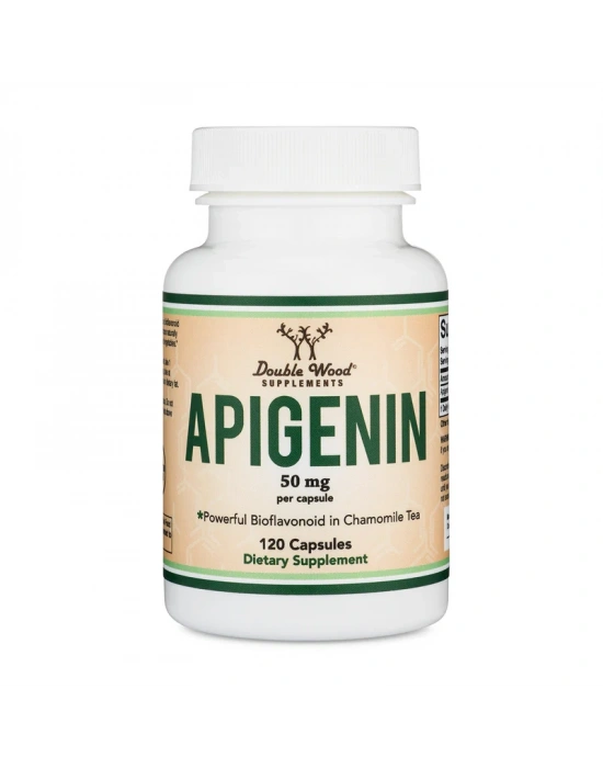 Double Wood Apigenin 50 mg 120 Kapsül