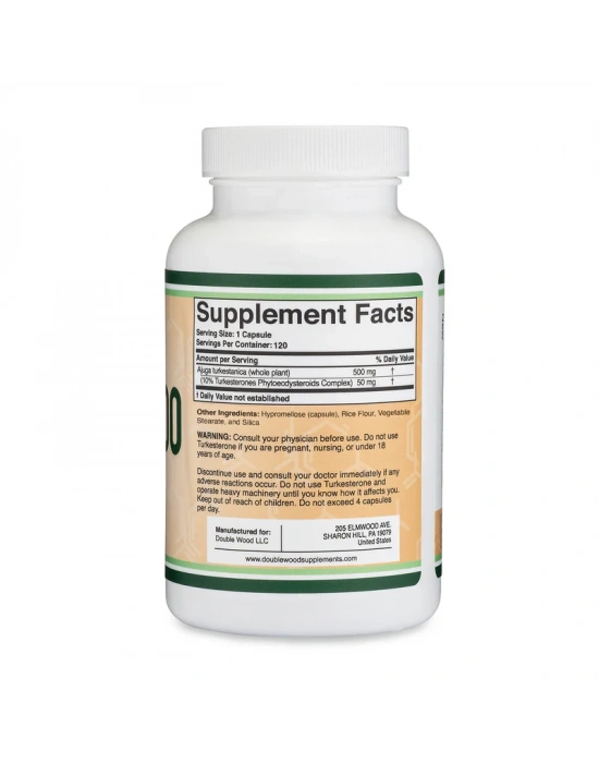 Double Wood Turk 500 500 mg 120 Kapsül