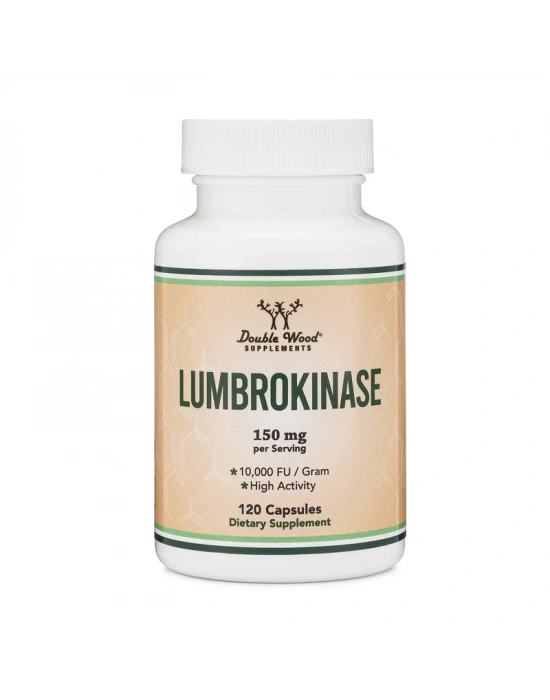 Double Wood Lumbrokinase 150 mg 120 Kapsül