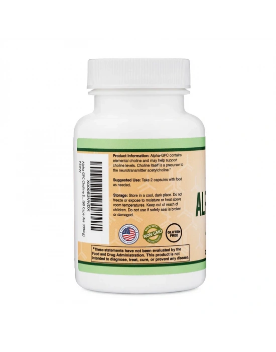 Double Wood Alpha GPC 300 mg 60 Kapsül