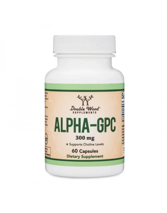 Double Wood Alpha GPC 300 mg 60 Kapsül