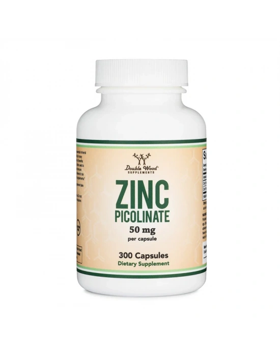 Double Wood Zinc Picolinate 50 mg 300 Kapsül