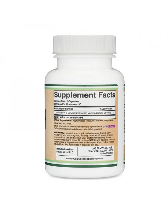 Double Wood NMNH 250 mg 60 Kapsül