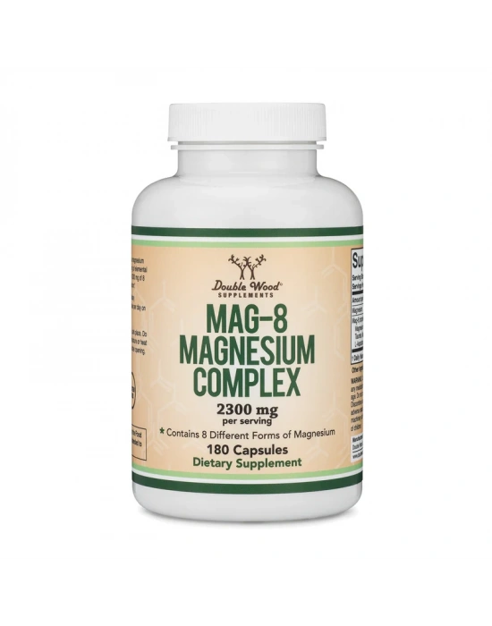 Double Wood Mag-8 Magnesium Complex 2300 mg 180 Kapsül