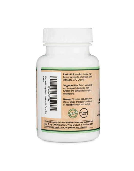 Double Wood Uridine 300 mg 60 Kapsül