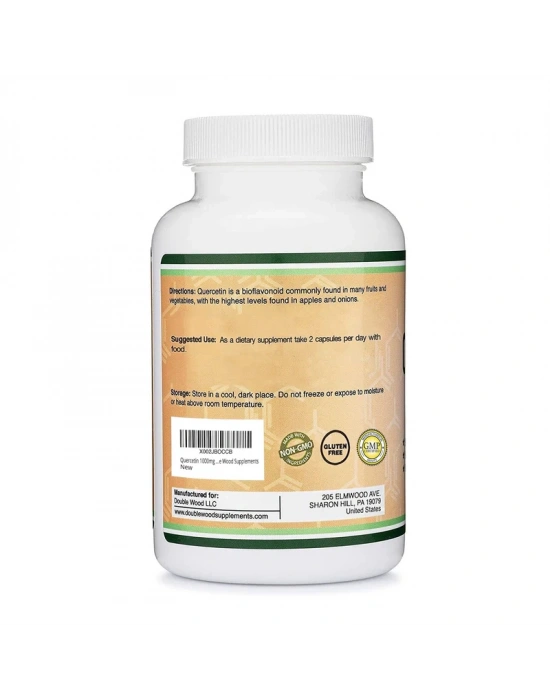 Double Wood Quercetin with Bromelain 1200 mg 120 Kapsül