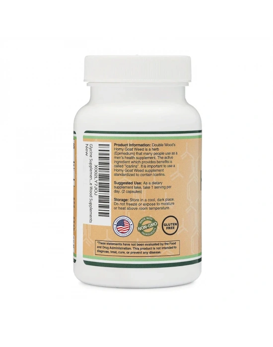 Double Wood Horny Goat Weed 1000 mg 90 Kapsül