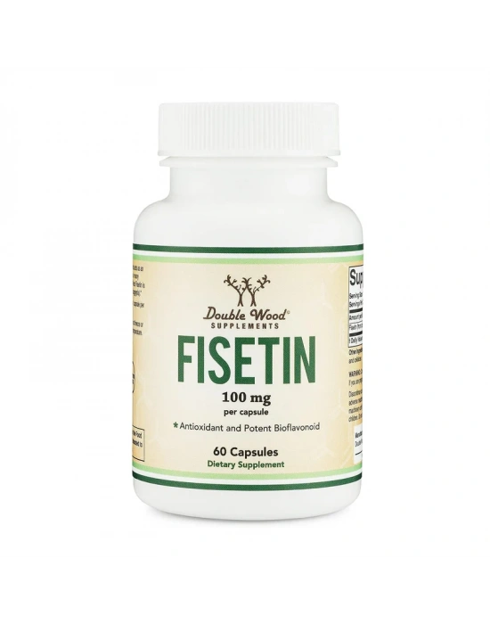 Double Wood Fisetin 100 mg 60 Kapsül