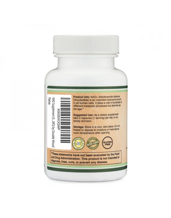 Double Wood NAD+ 500 mg 60 Kapsül