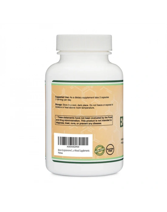 Double Wood Beta Ecdysterone 500 mg 120 Kapsül