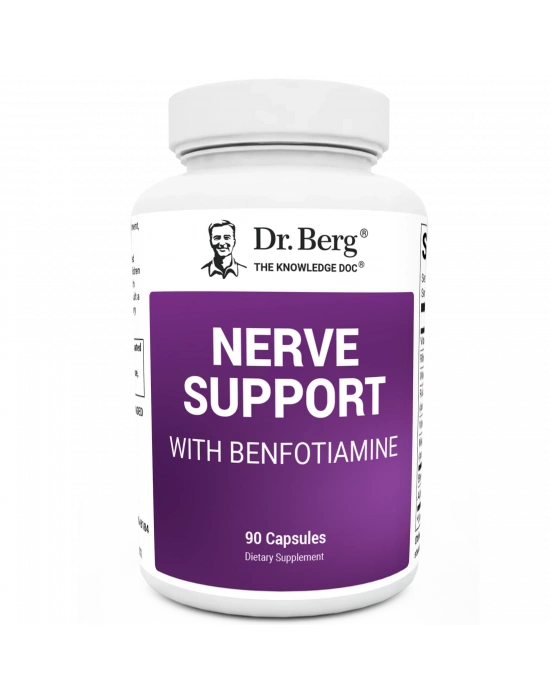 Dr. Berg Nerve Support With Benfotiamine 90 Kapsül