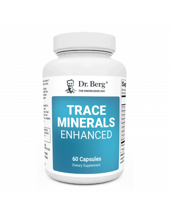 Dr. Berg Trace Minerals Enhanced 60 Kapsül