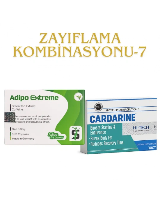 ADİPO EXTREME & CARDERİN (30 GÜNLÜK)