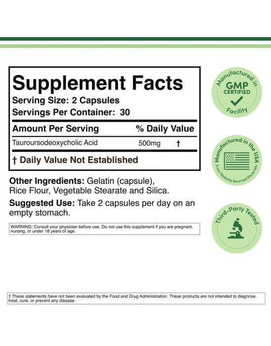 DOUBLE WOOD TUDCA Supplement