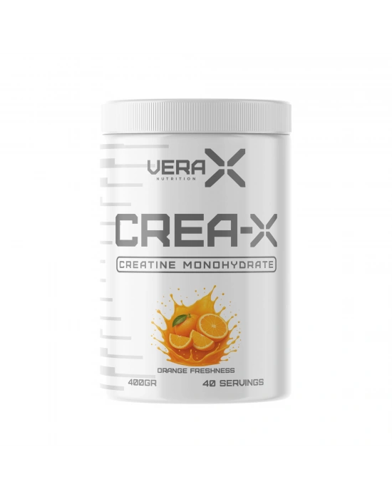 VERA-X NUTRITION CREATINE MONOHYDRATE CREA-X ORANGE FRESHNESS | 400 GR | 40 SERVİS