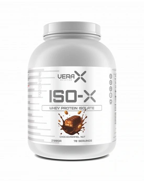 VERA-X NUTRITION ISOZELE WHEY PROTEIN ISO-X CHOCOCAREMEL NUT | 2100 GR | 70 SERVİS