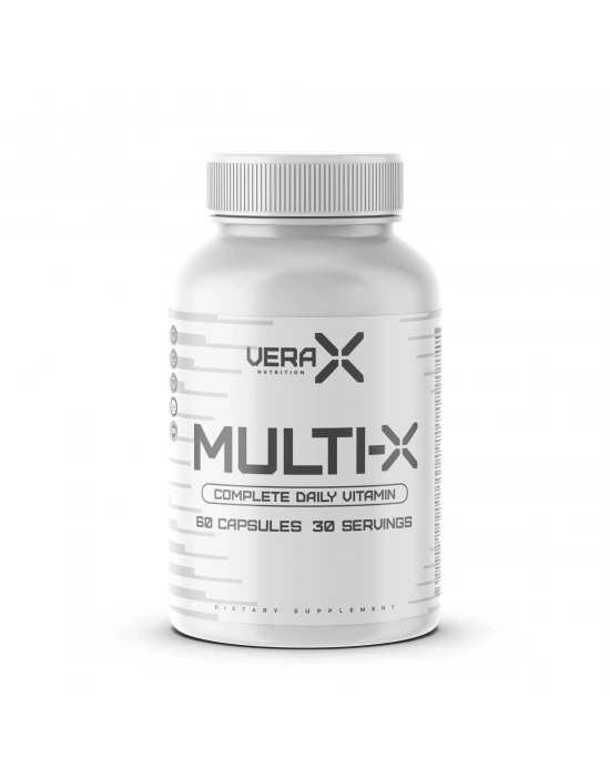 VERA-X NUTRITION MULTI-X COMPLETE DAILY VITAMIN | 60 KAPSÜL | 30 SERVİS