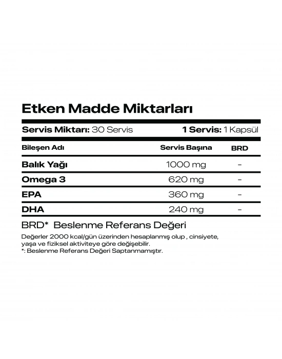 VERA-X NUTRITION OMEGA-X CARDIOVASCULAR SUPPORT | 60 KAPSÜL | 30 SERVİS