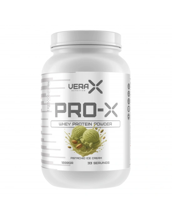 VERA-X NUTRITION WHEY PROTEIN PRO-X PISTACHIO ICE CREAM 1000 GR | 33 SERVİS