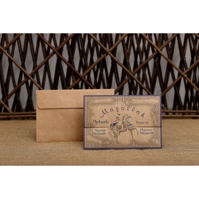 Aras Sünnet Davetiyesi 4859 (100 Adet)