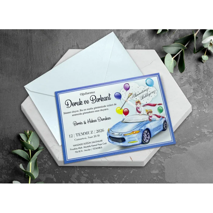 Egehan Sünnet Davetiyesi 1178