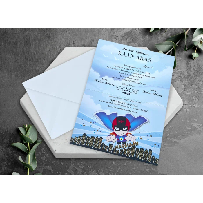 Egehan Sünnet Davetiyesi 1195