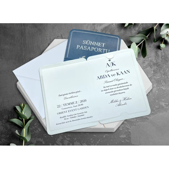 Egehan Sünnet Davetiyesi 1219