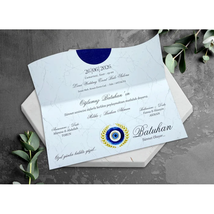 Egehan Sünnet Davetiyesi 1256