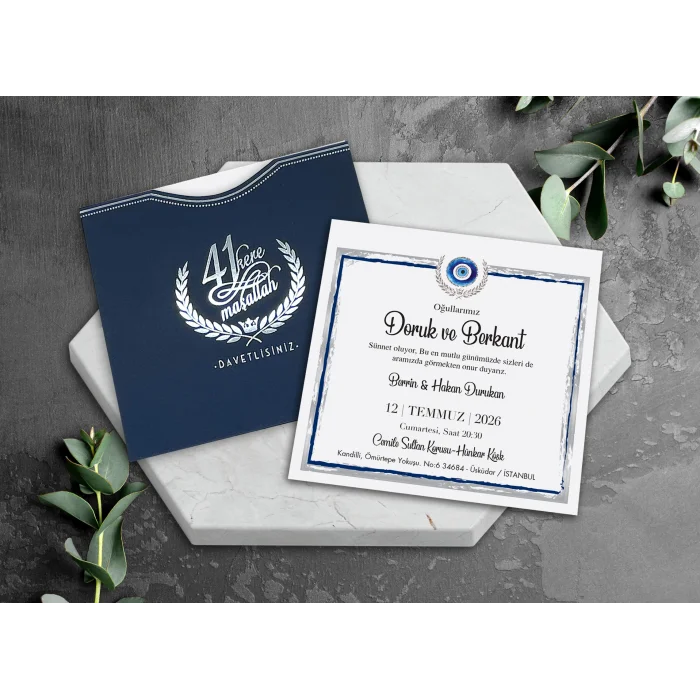 Egehan Sünnet Davetiyesi 1257