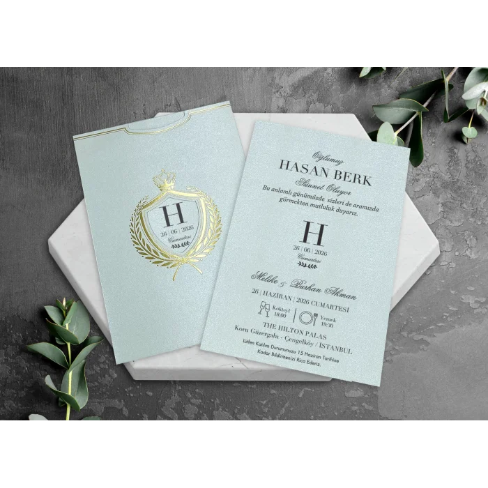 Egehan Sünnet Davetiyesi 1259