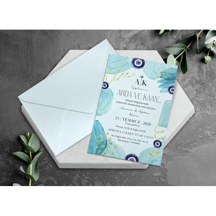 Egehan Sünnet Davetiyesi 1264