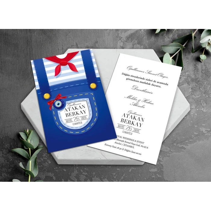 Egehan Sünnet Davetiyesi 1267