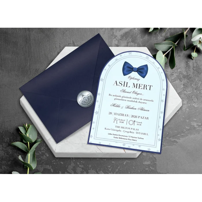 Egehan Sünnet Davetiyesi 1274