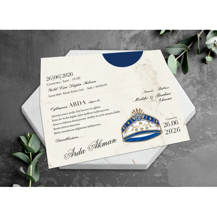 Egehan Sünnet Davetiyesi 1275