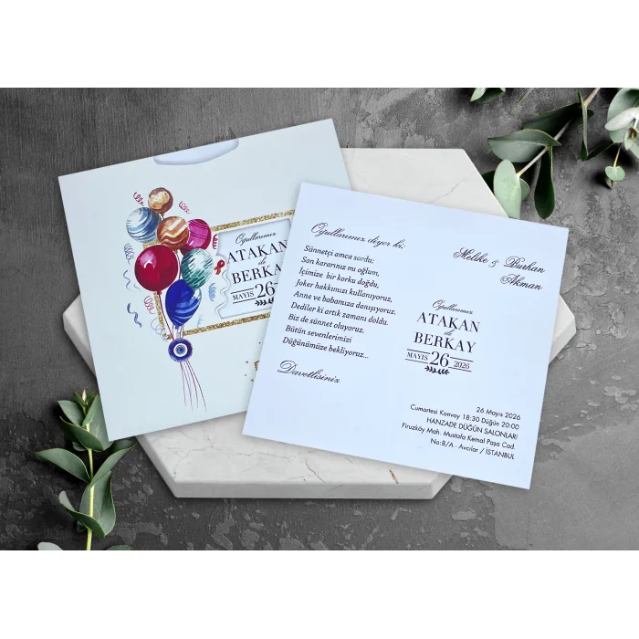 Egehan Sünnet Davetiyesi 1280