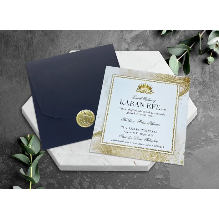 Egehan Sünnet Davetiyesi 1282